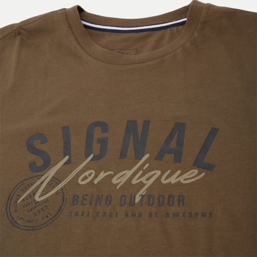 Signal T-shirts KELLER  LOGO EARTH MELANGE